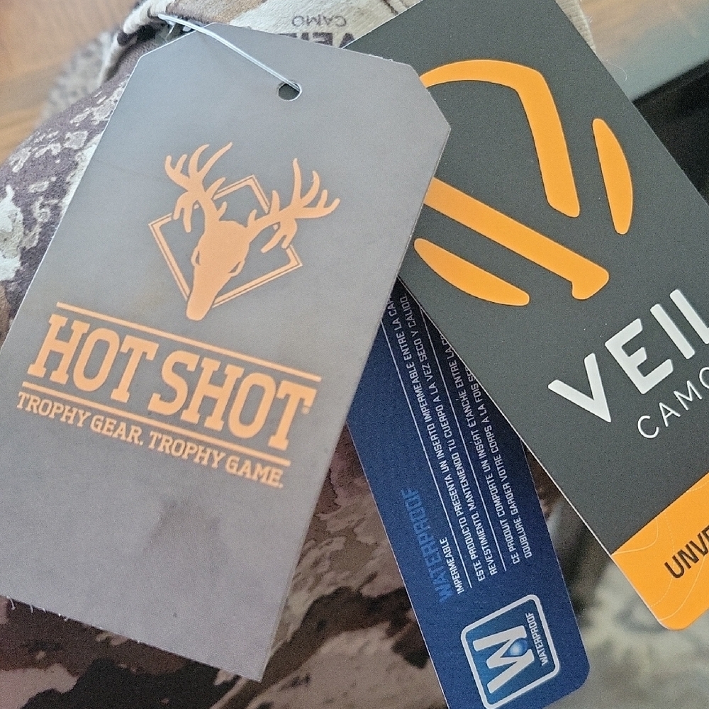 NWT Hotshot Waterproof Men's Veil Camo Hunting Pants - Picture 7 of 9